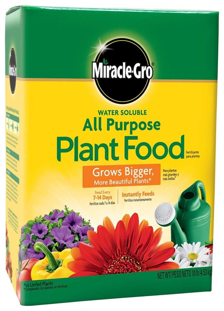 miracle gro all purpose plant food garden fertilizer