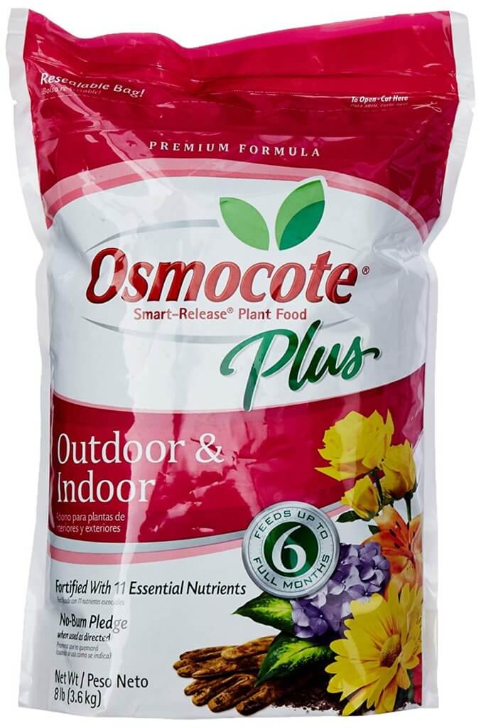 osmocote plus plant food garden fertilizer