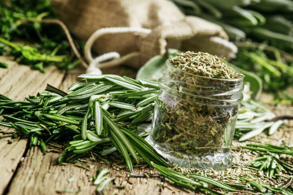 storing rosemary