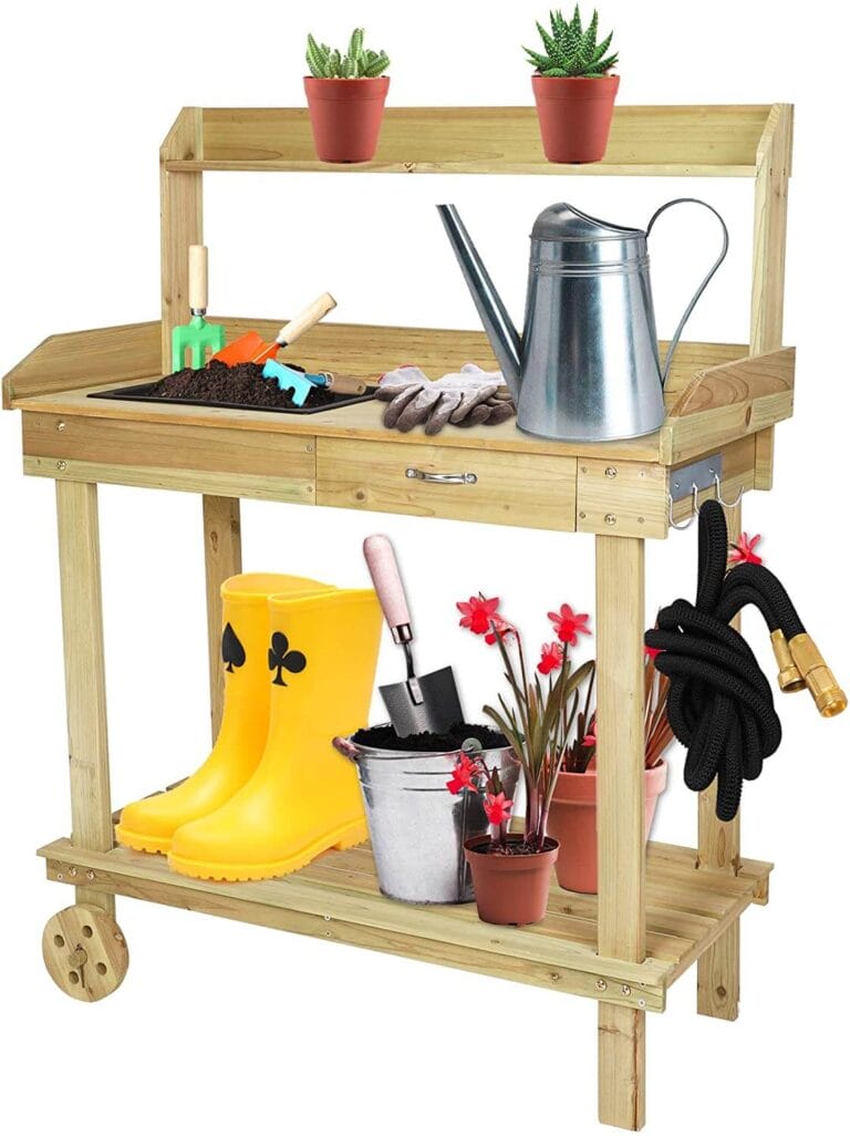 Buy Potting Bench Made In USA For Gardening The Gardening Dad
