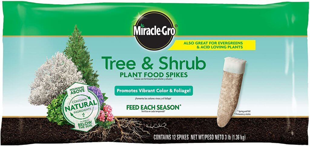 Miracle Gro Tree & Shrub SPikes