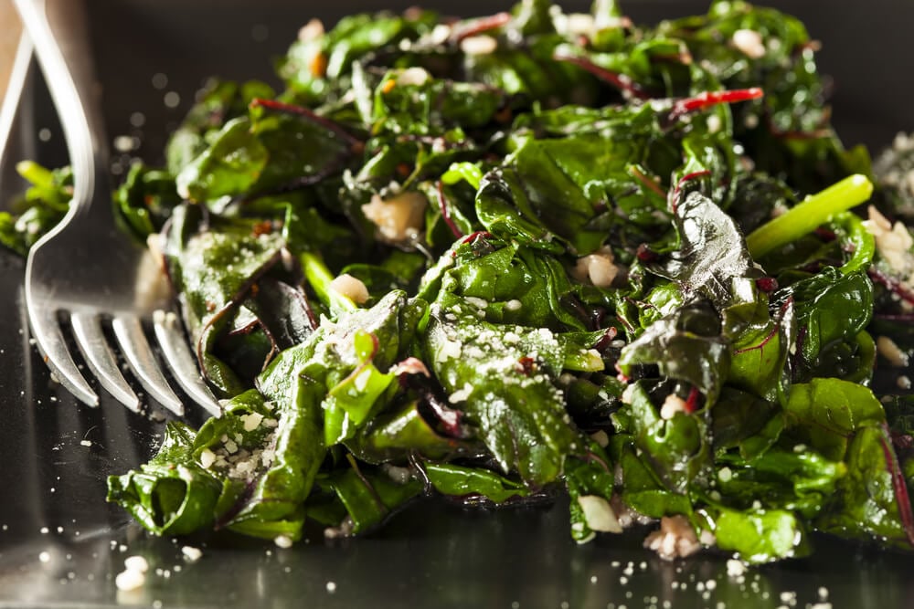 cooking with swiss chard