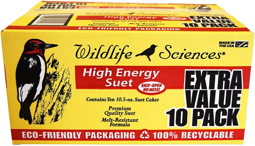 wildlice sciences suet bird