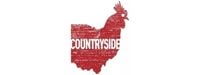 Countryside logo is a red rooster with Countryside text inside.